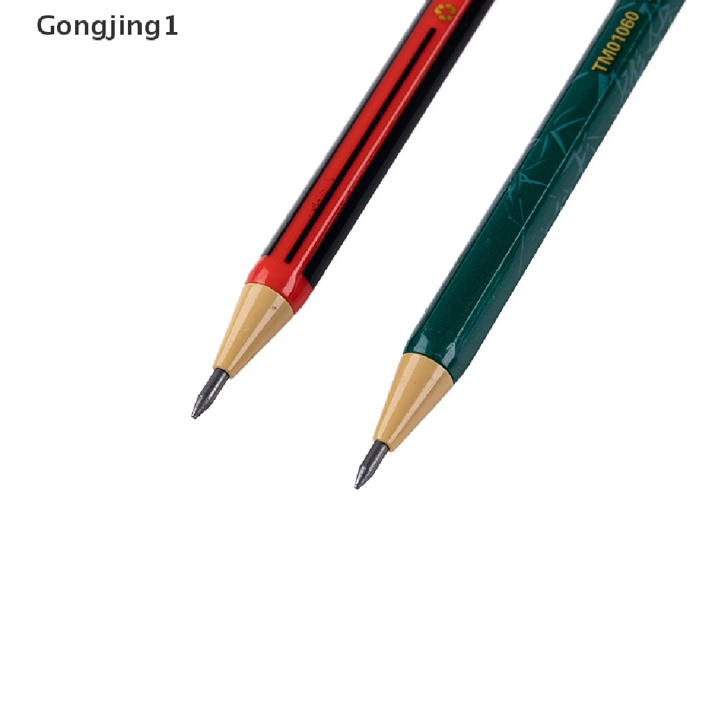 Gongjing1 1 Set Pensil Mekanik 2.0mm Dengan Refill Untuk Menulis / Sketsa / Melukis