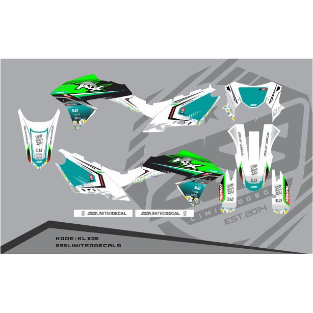 Decal Kawasaki KLX 150 BF SE Extreme | KLX06