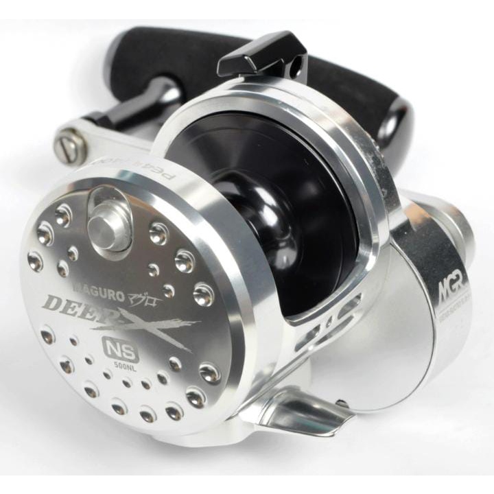 REEL OVERHEAD JIGGING MAGURO DEEP-X NS 600N (BLACK GOLD) HANDEL KANAN