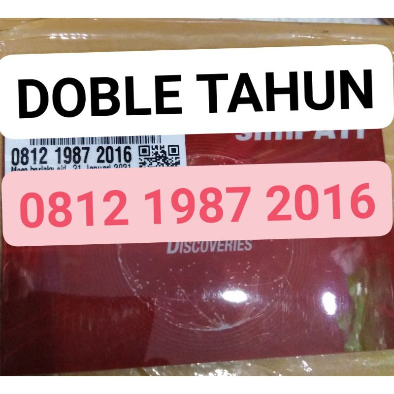 Nomor cantik tsel doble tahun 1987 2016
