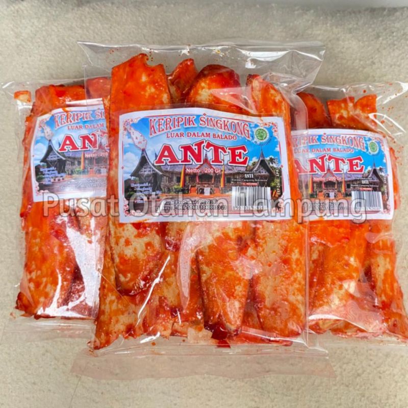 

Keripik Singkong Balado Ante Lampung Minang