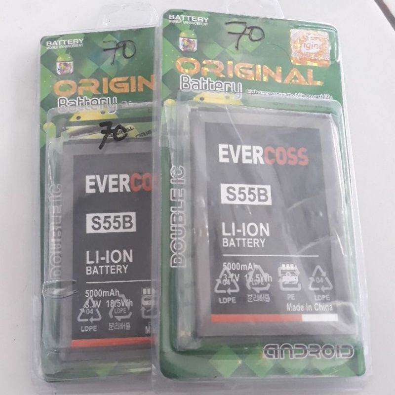 battery evercoss S55B