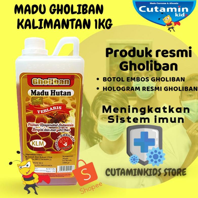 

➠bn Baru✳➠ MADU HUTAN KALIMANTAN GHOLIBAN 1kg ASLI ( BOTOL EMBOSS ) Q48 ➠
