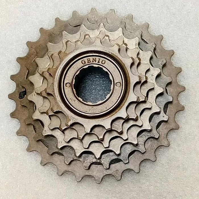 Freewheel Sepeda Gigi 6 speed / Sprocket Genio Gear 6 Speed Taiwan