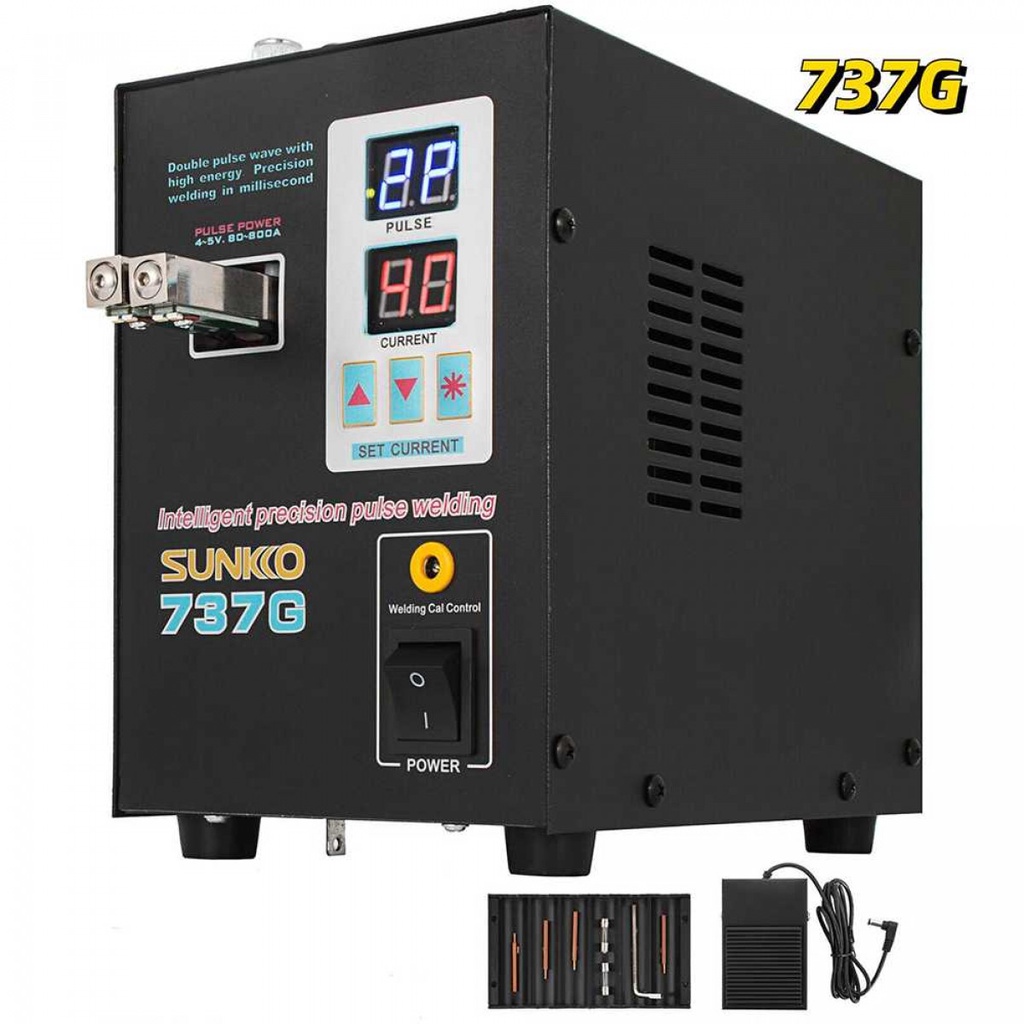 Mesin Las Pulse Spot Welder Welding Machine Pengelasan Titik 800A