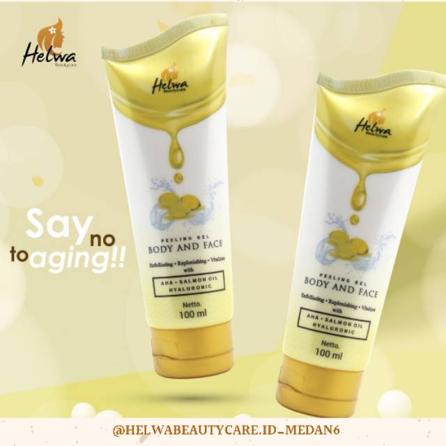 BODY AND FACE PEELING GEL HELWA BEAUTYCARE