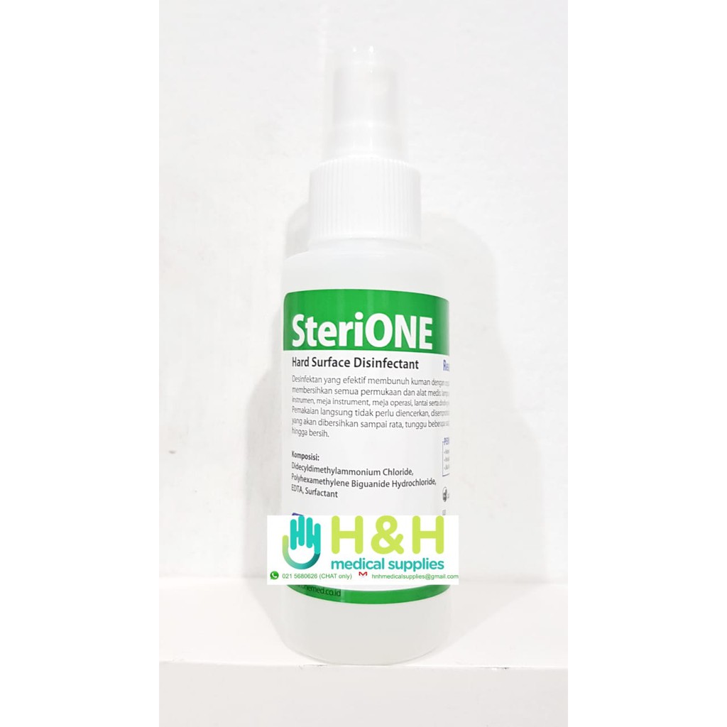 SteriOne Spray 100 ml / Steri One Spray 100 ml / Cairan desinfektan Barang / Larutan Desinfektan