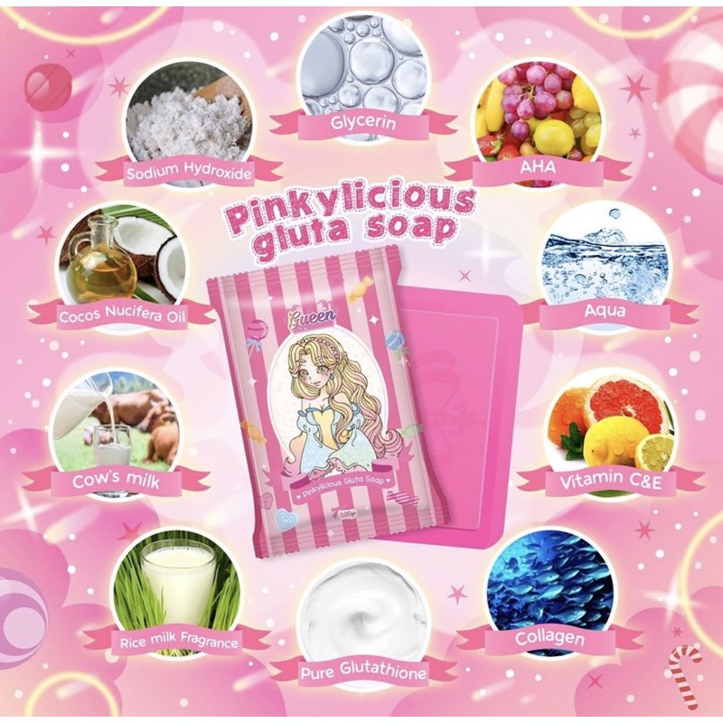 

(TERMURAH!!!) Pinklicious Gluta Soap (PGS)