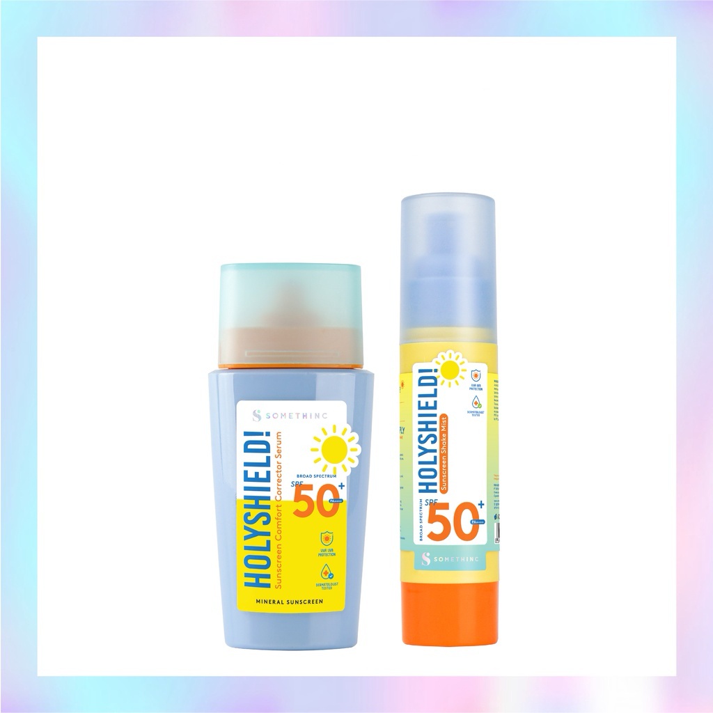 SOMETHINC EFFORTLESS TOUCH UP (Sunscreen Serum + Sunscreen Mist)