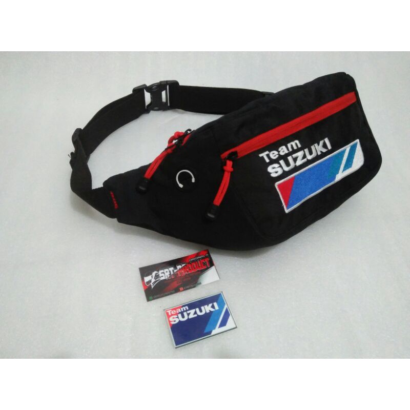 tas waistbag T-shirt / kaos & topi team Suzuki & suzuki racing team