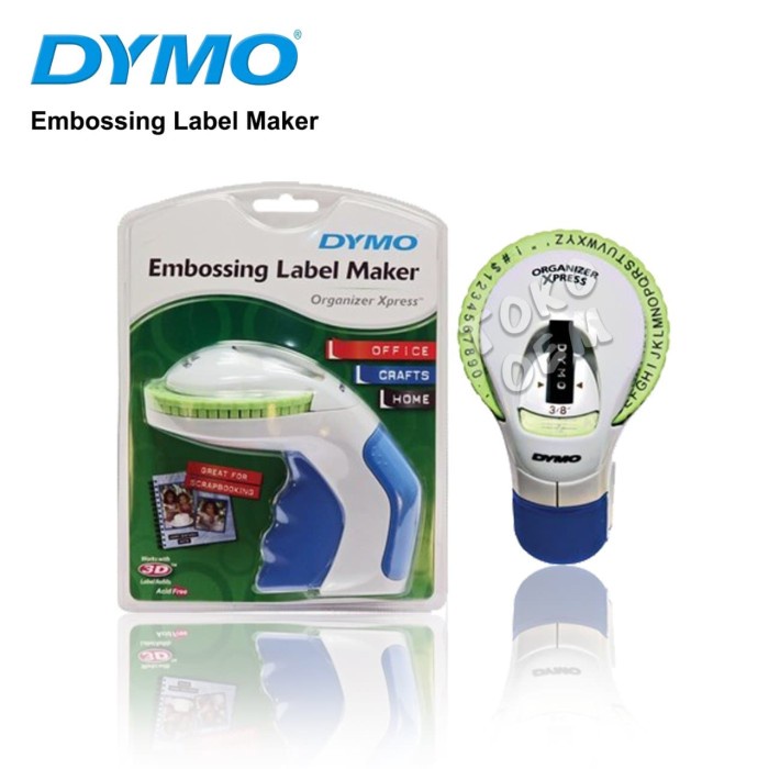 

Premium Dymo Omega Embossing Label Maker 3D