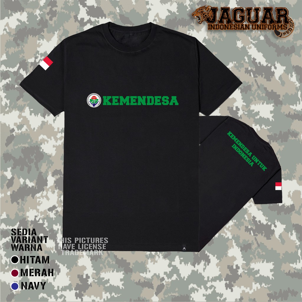 Kaos Baju KEMENDESA premium - JAGUAR