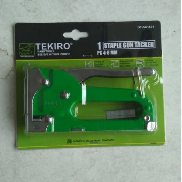 

Staples Tembak atau Staple Gun Tracker Tekiro 4-8 mm