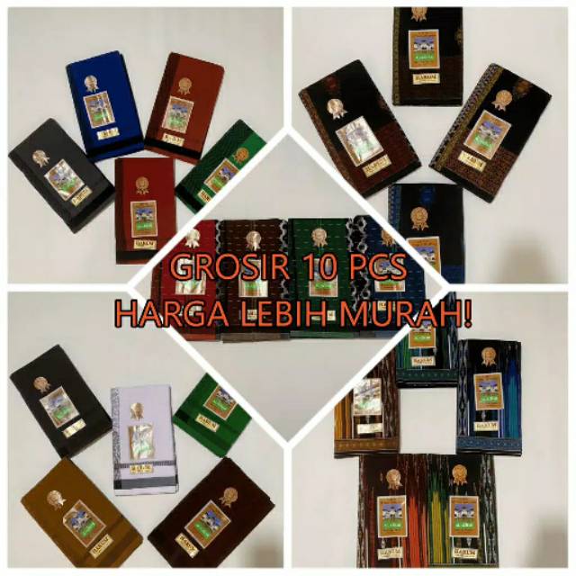 Grosir Sarung Samarinda Al-azhar 10pcs