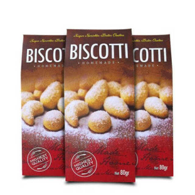 

Premium Butter Cookies Biscotti: Sprinkle Sugar