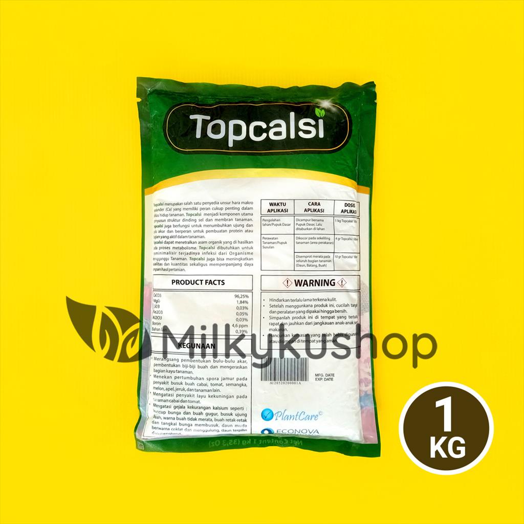 PUPUK TOPCALSI 1 KG KEMASAN PABRIK KALSIUM BORON