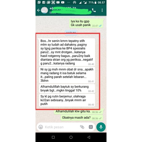 BRONCAPS PREMIUM / Obat Herbal Paru Paru, Batuk dan Tbc - Original BPOM