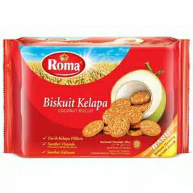 

Biskuit roma kelapa 300gr