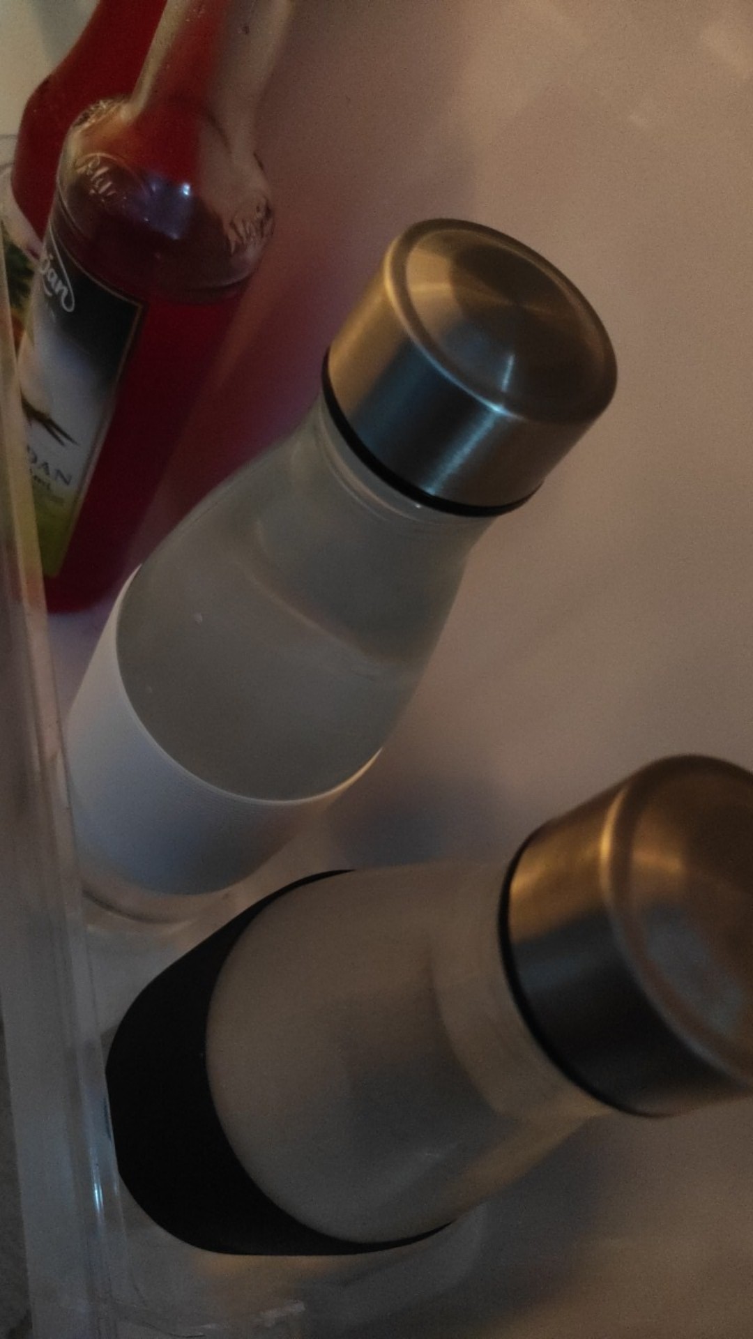 Botol Kaca Tutup Stainless 750 Ml Silicone Holder | Glass Bottle | Drinking Bottle