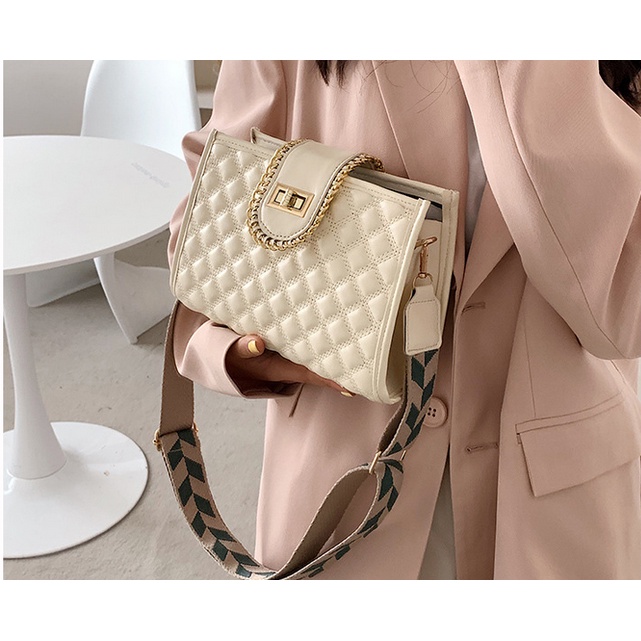 BJ31883 - BEIGE/BLACK/KHAKI - TAS IMPORT TAS WANITA FASHION IMPORT MODIS ELEGAN TERMURAH TERLARIS TERBARU BAGSTORE JAKARTA TAS BATAM LT1883