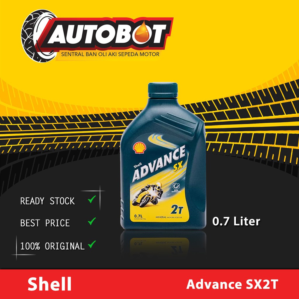 Shell Advance SX2T 0,7L / Oli Samping / Oli 2 tak