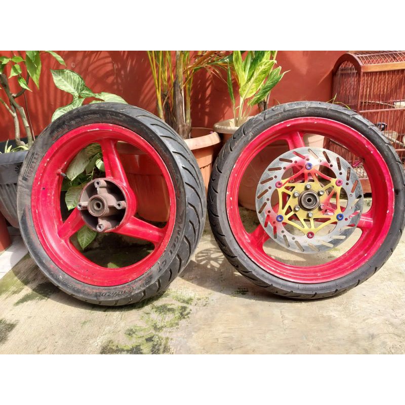 Velg Lebar Palang 3,,Double disc  Ring 17 PNP Thunder 125