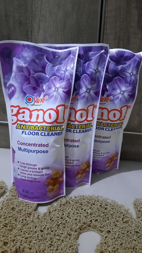 [triple Pack] Aganol Antibacterial Floor Cleaner Lavender 630 Ml