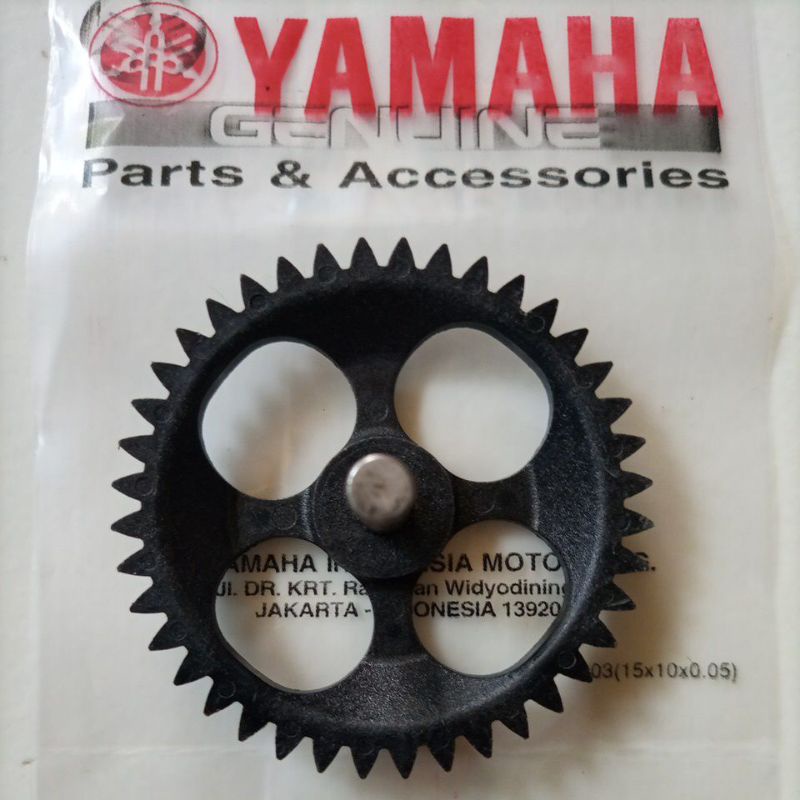 gigi pompa oli assy Yamaha aerox 155, gear oli pump aerox 155