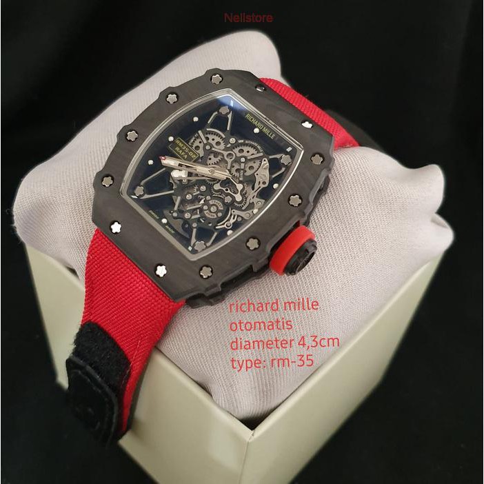 Jam tangan pria automatic rm 3502 rafa clone 11