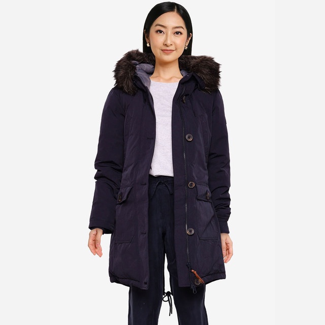 Superdry New Rookie Down Parka - Original & Vintage Wanita 01