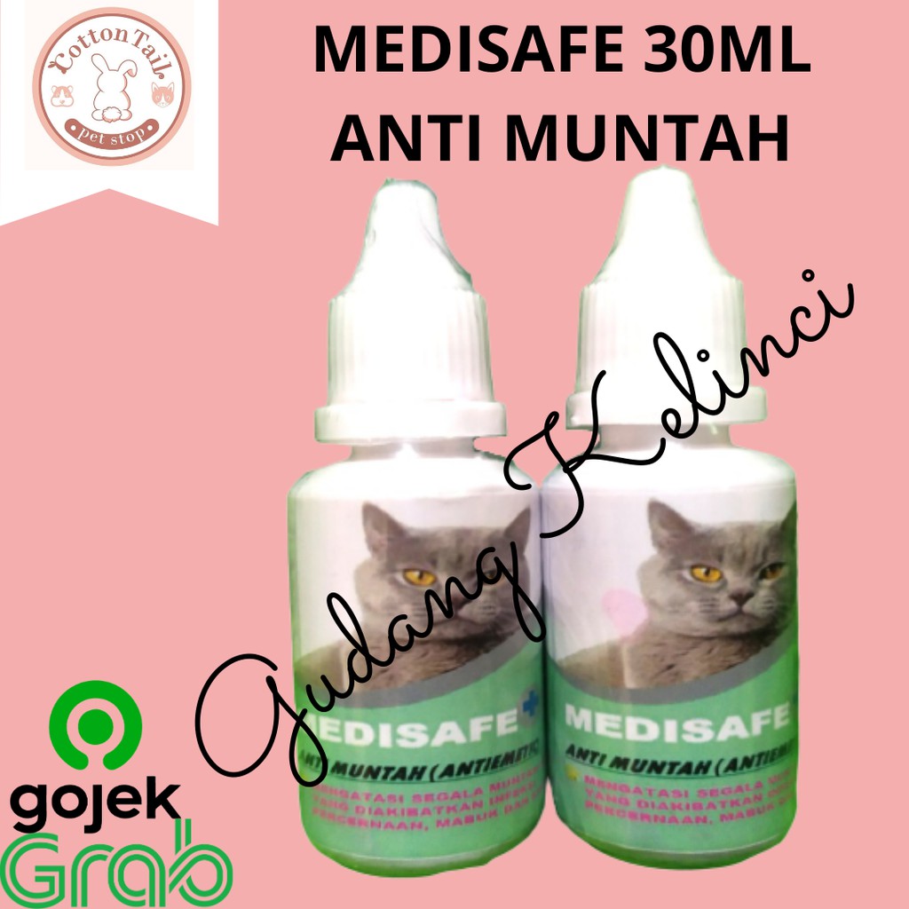 Medisafe Anti Muntah - Obat Anti Muntah Kucing Masalah Pencernaan 30ml