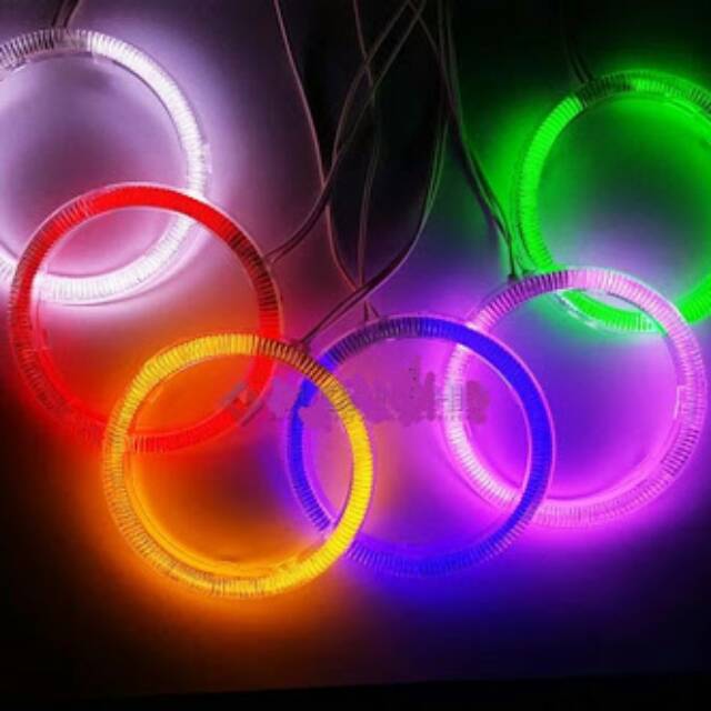 Ring Neon Projie Projector CCFL Angeleyes 60mm 80mm 100mm