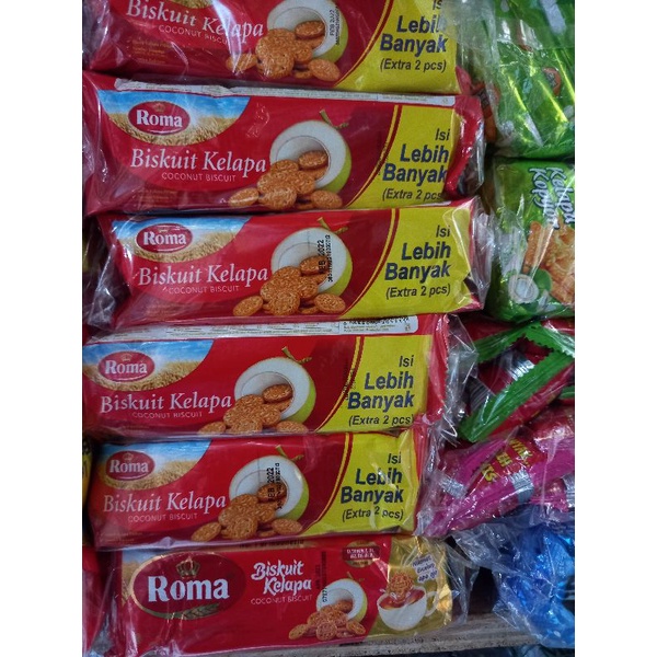 

Roma malkis kelapa renceng (isi 10 pcs)