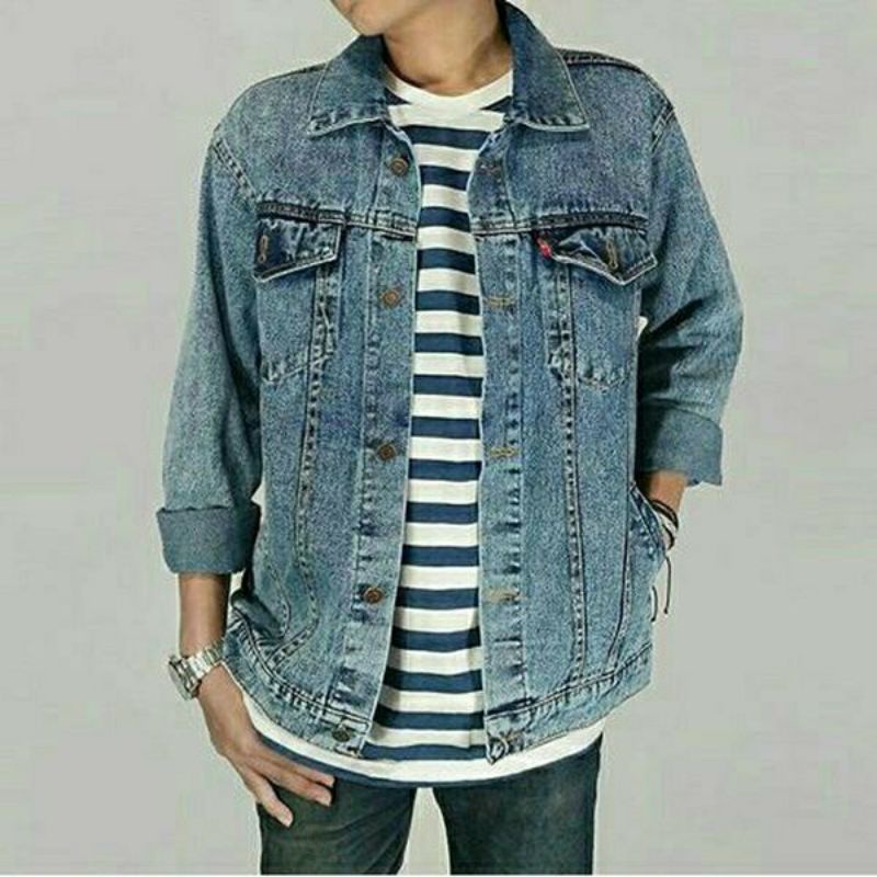 JAKET JEANS PRIA/JAKET JEANS COWOK/JAKET JEANS CEWE/JAKET LEVIS