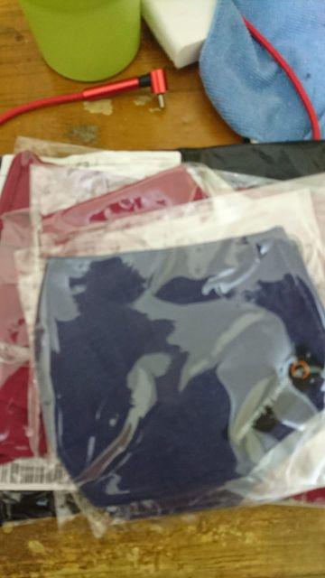 Masker Kain Kakashi 2 Layer Kantong Tisue