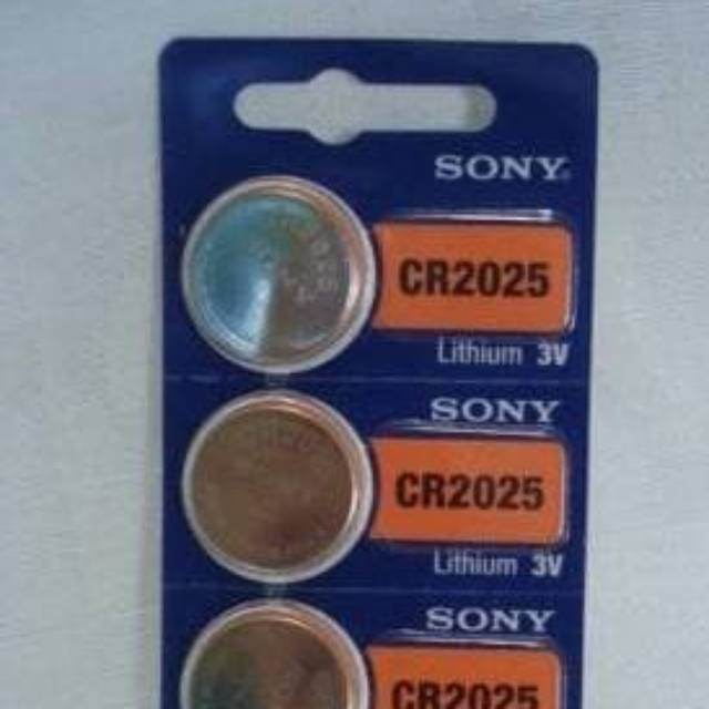 BATTERY SONY cr2025 BATERAI BATRAI BATREI BATERE BATTERY JAM TANGAN SONY CR2025 JAPAN ORIGINAL