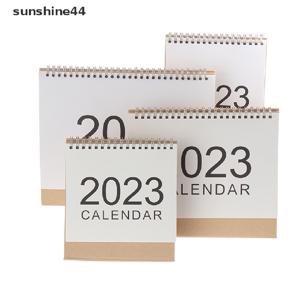 Sunshine 2023 Kalender Meja Mini Dengan Planner Jadwal Harian