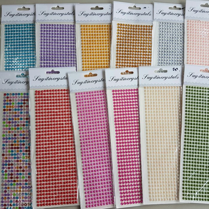 

Produk Unggulan Sticker Manik Crystal Besar 079 Limited