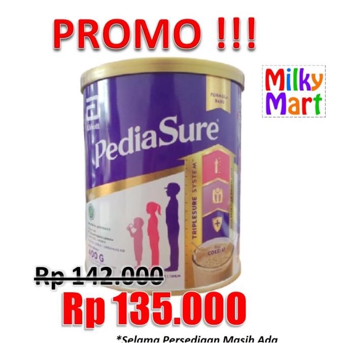 

BISA BAYAR DITEMPAT Pediasure Coklat 400gr