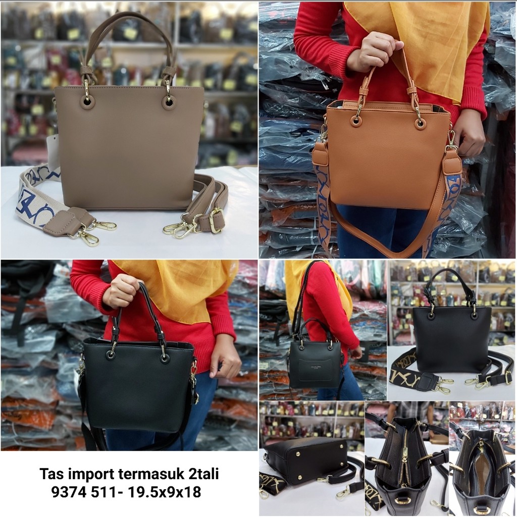 Tas import selempang wanita/ tas fashion import / tas kerja wanita