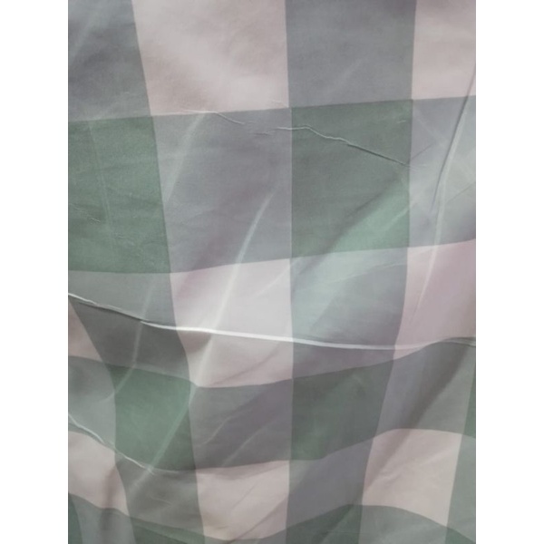 bahan kain sprei meteran motif kotak2