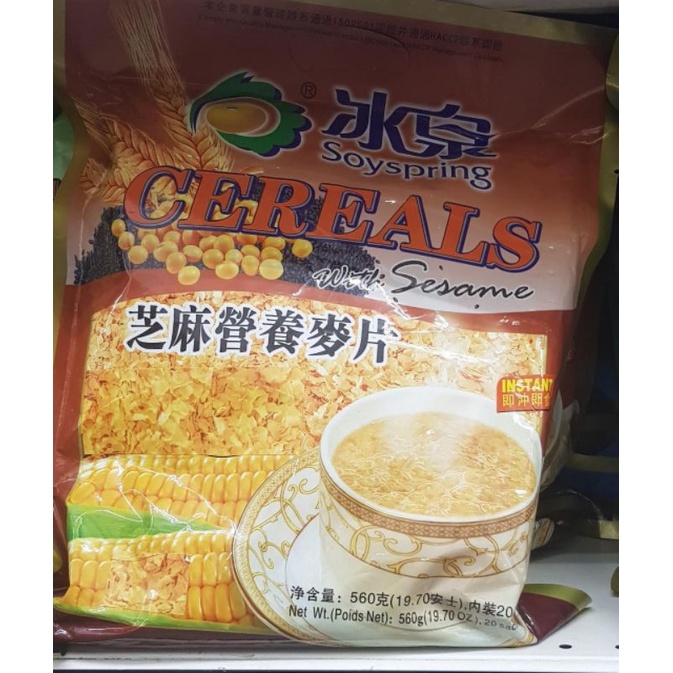

soyspring cereal makanan sehat