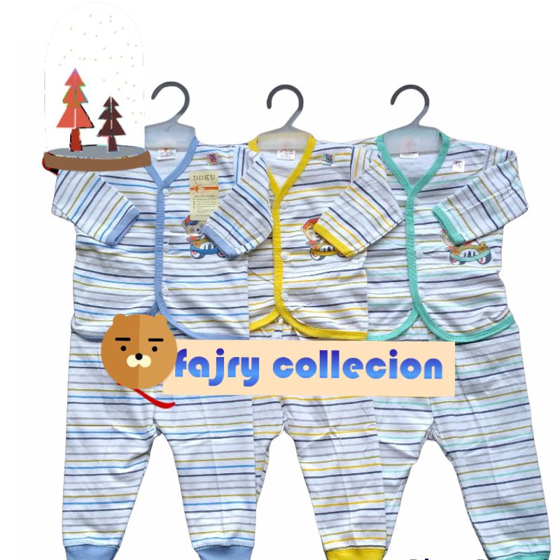 DDKU Setelan Panjang Bayi Newborn Motif SNI