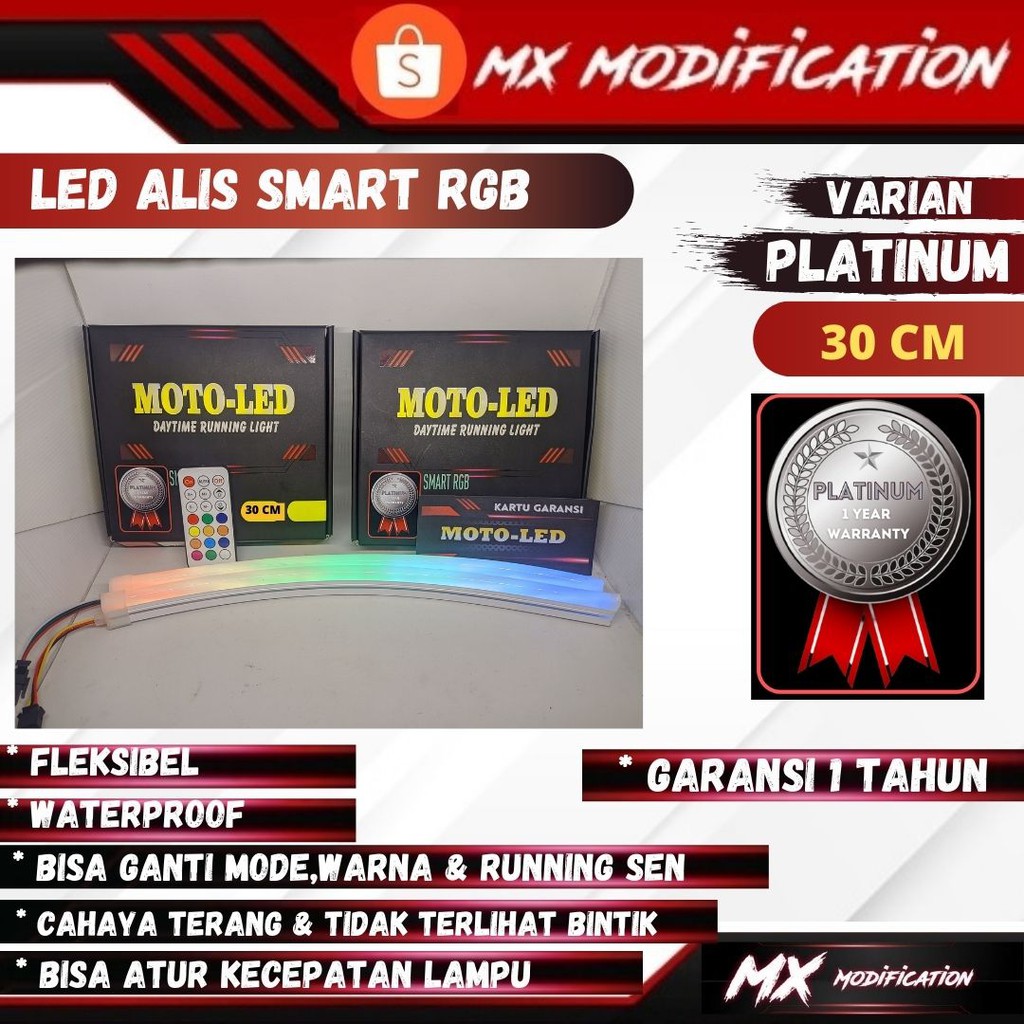 LED ALIS SMART RGB 60 CM (REMOTE) RUNNING SEIN-SMART PLATINUM 30CM