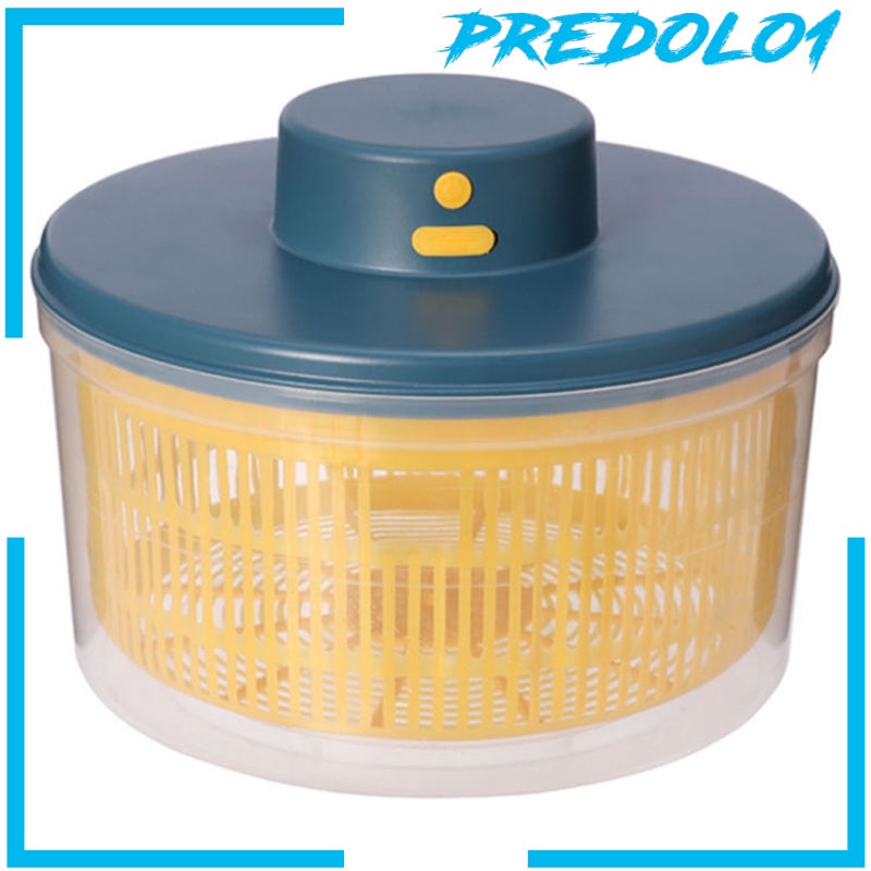 (Predolo1) Dehidrator Spinner Salad Elektrik Quick Dry Ukuran Besar