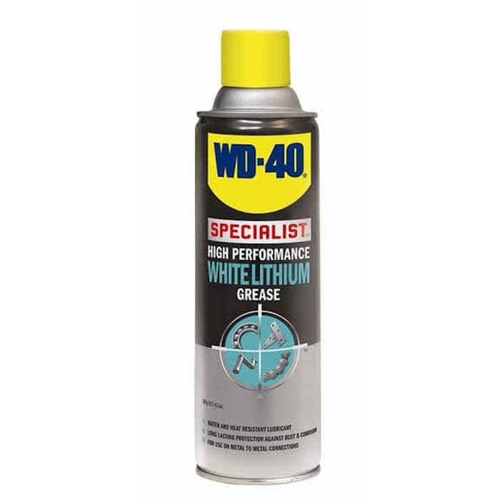 Pelumas Anti Karat merk WD40 model white Lithium Grease-360ML