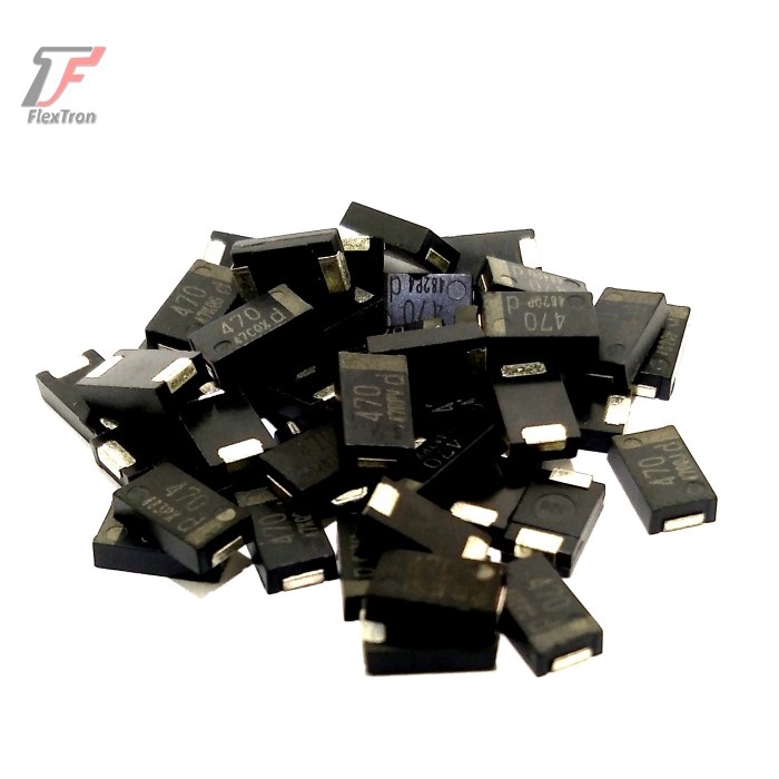 Capacitor / Kapasitor SMD 470uf / 2.5V NEC TOKIN
