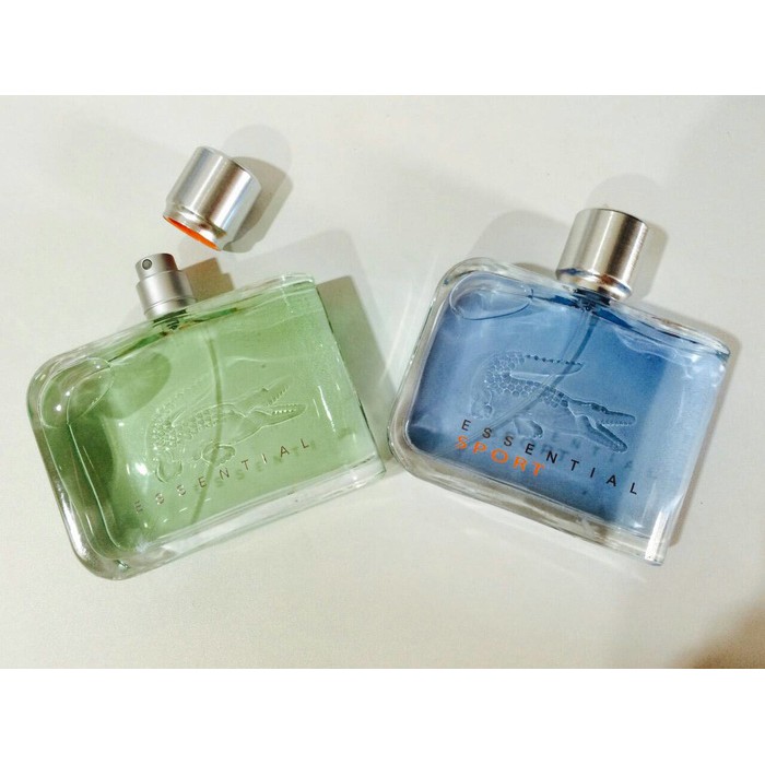 Parfum ORIGINAL non box BERGARANSI Lacoste Essential Sport