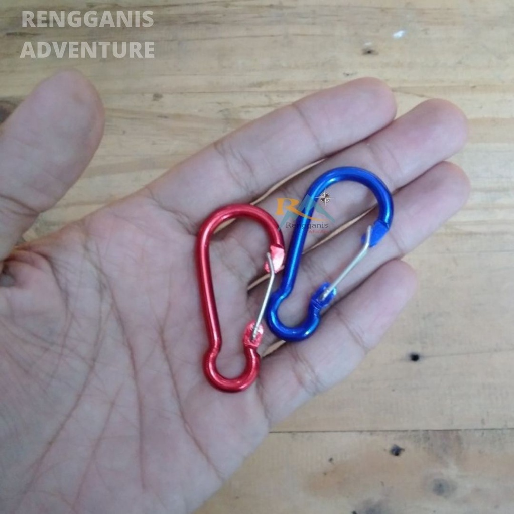 CARABINNER KECIL DHAULAGIRI 451 GANTUNGAN KUNCI CARABINER ULIR OUTDOOR HIKING