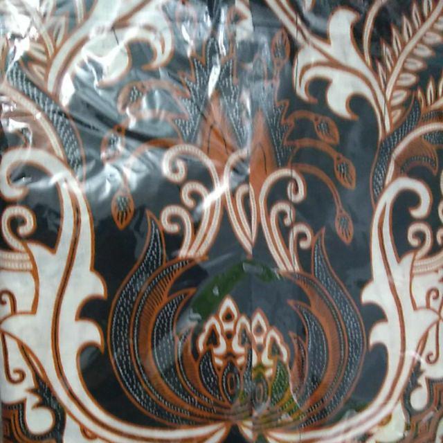 Bswart Batik Hrb026 Kenongo Hem Pendek Padi Pekalongan M L Xl Batik Pria Murah Modern Grosir